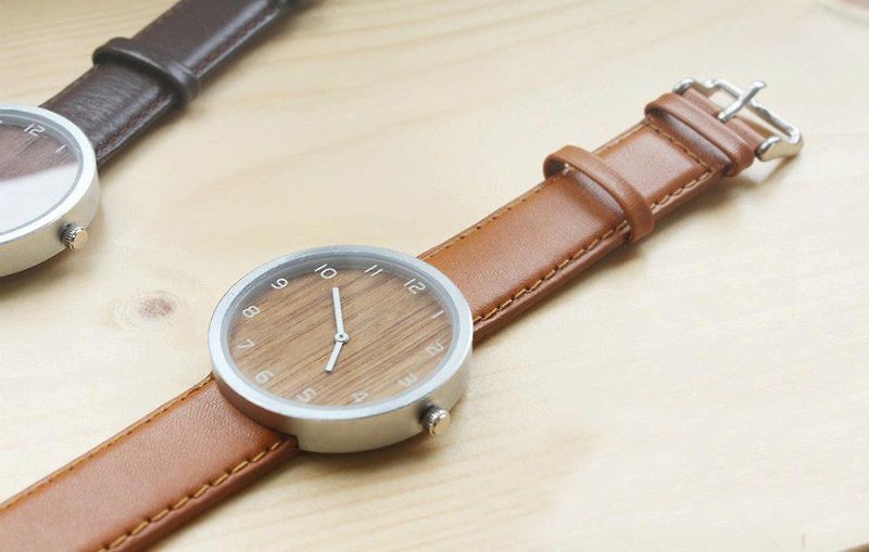 COUNT 木核 手工表 手錶 - 女錶 - 木頭 白色