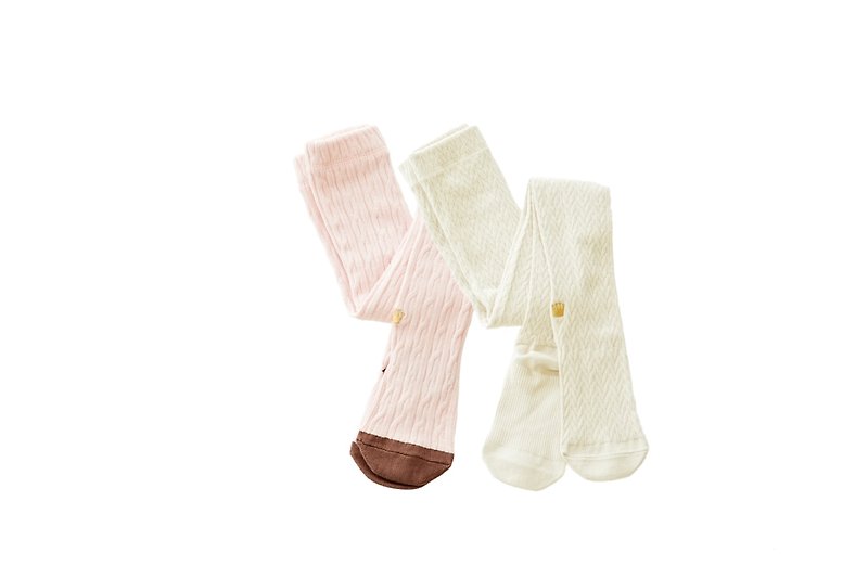 ★ ★ combination of joy price super wild organic cotton jacquard tights - Bibs - Cotton & Hemp 