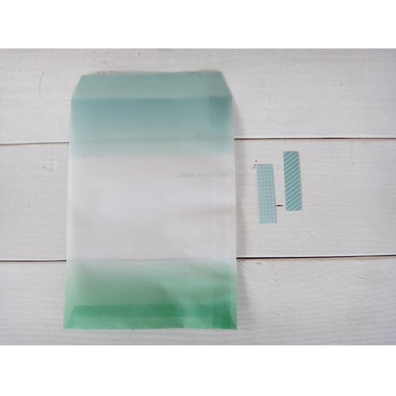 GIFT PAPER BAG-GREEN ADVENTURE - Envelopes & Letter Paper - Paper Green