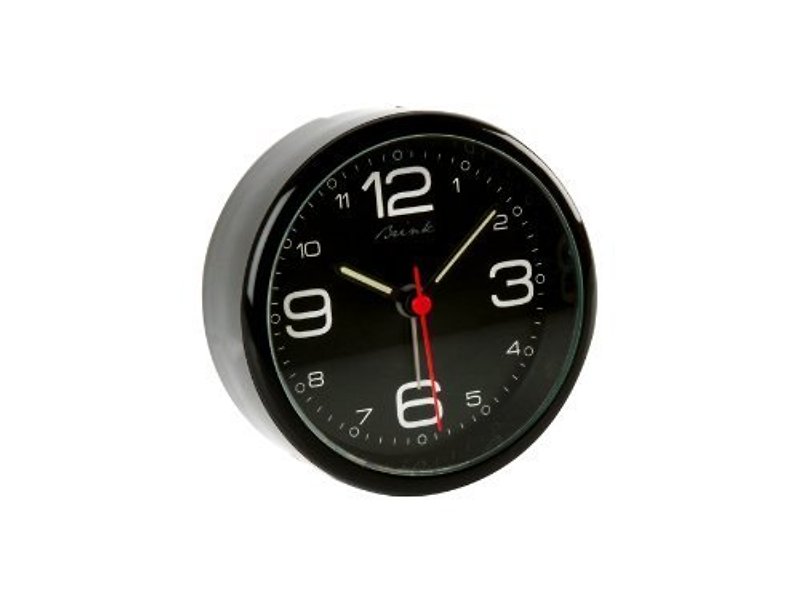 オリバーヘミングオランダブリンクサイズのデジタル目覚まし時計によって設計されたブリンク目覚まし時計ニューヨークブラック、 - 時計 - プラスチック ブラック