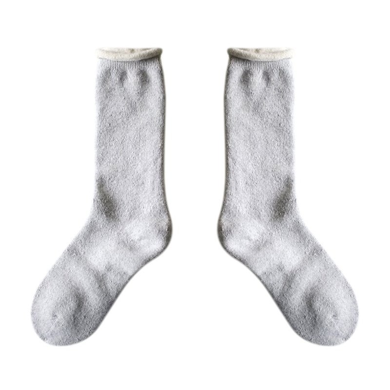 【5色】冬陽擁暖！// 光合青春厚質棉襪子(棉質磅數厚實) :::DAWN' make up your feet ::: - Socks - Cotton & Hemp Green