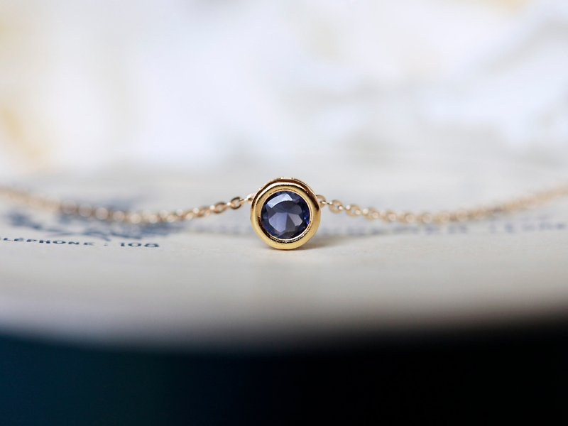 ネックレス donata［iolite］ - 項鍊 - 寶石 藍色