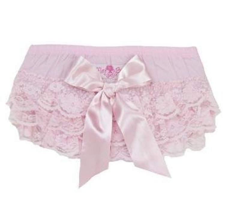 American Rufflebutts pink lace ruffled fart pants - Other - Cotton & Hemp Pink