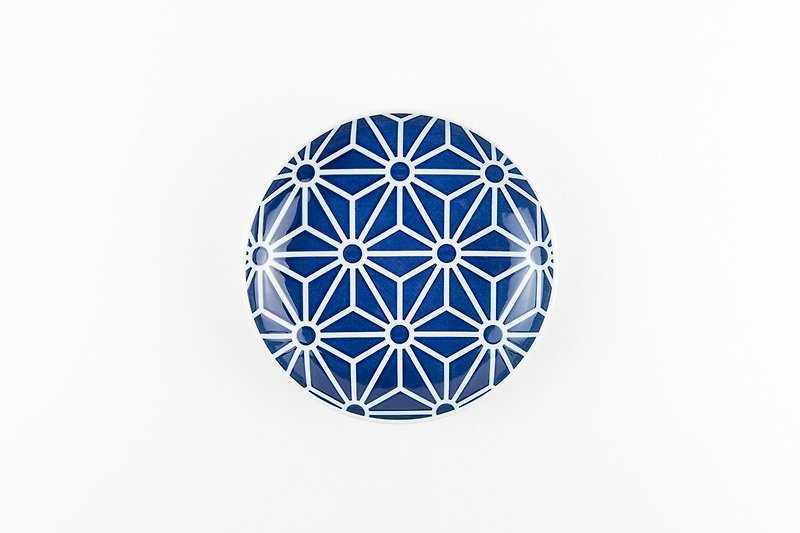 KIHARA Ma leaves / take the dish - Small Plates & Saucers - Porcelain Blue