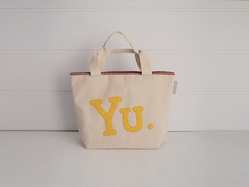 hairmo. Only one letter out tote bag zipper-rice canvas (2 words) - Handbags & Totes - Other Materials Gold