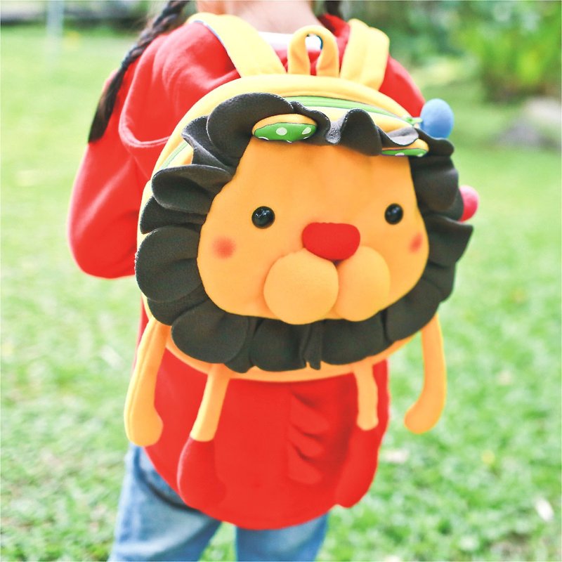 "Balloon" Kid Backpack-Petal Lion - Backpacks - Other Materials Yellow