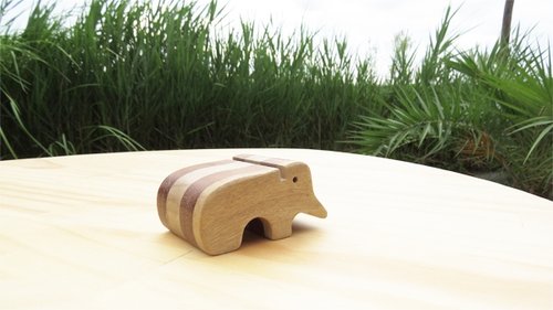 テングカードホルダーのような - - HO MOOD 動物シリーズストライプ部