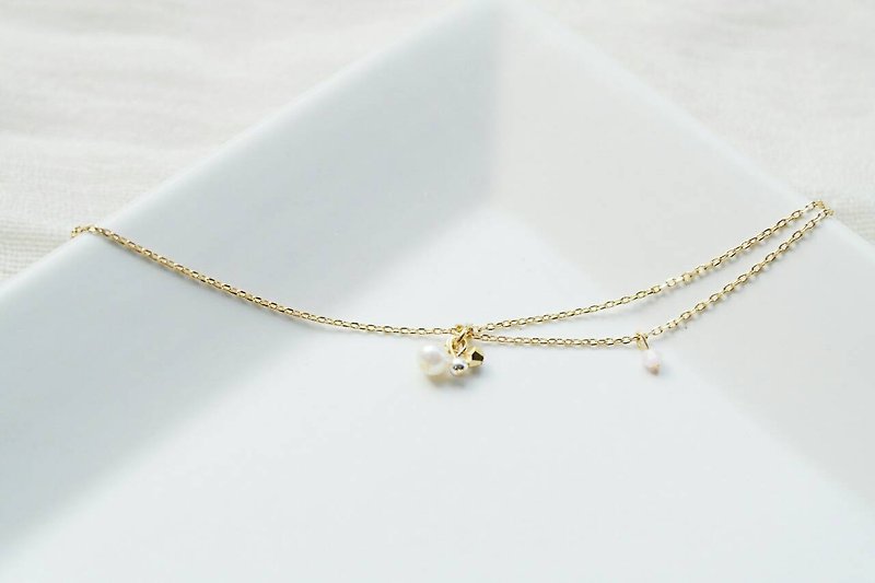 "Birthday Crystal" March in March u exclusive asymmetric fine crystal bracelet birthday - Bracelets - Gemstone 