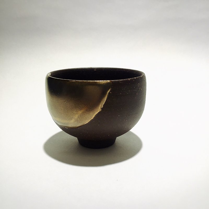 Jian Hong teacher thin glaze small tea cup - ถ้วย - วัสดุอื่นๆ สีนำ้ตาล