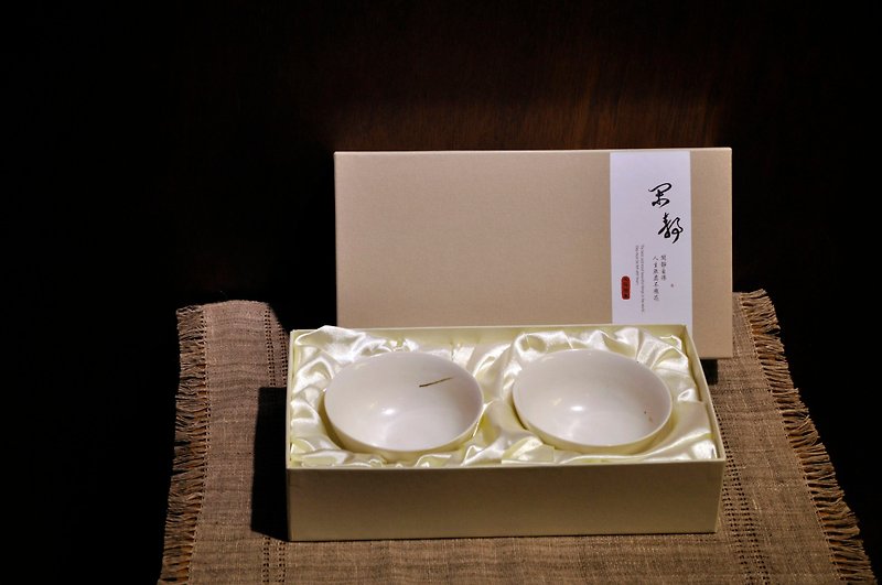วัสดุอื่นๆ ถ้วยชาม ขาว - Xianqing white glaze bowl gift box