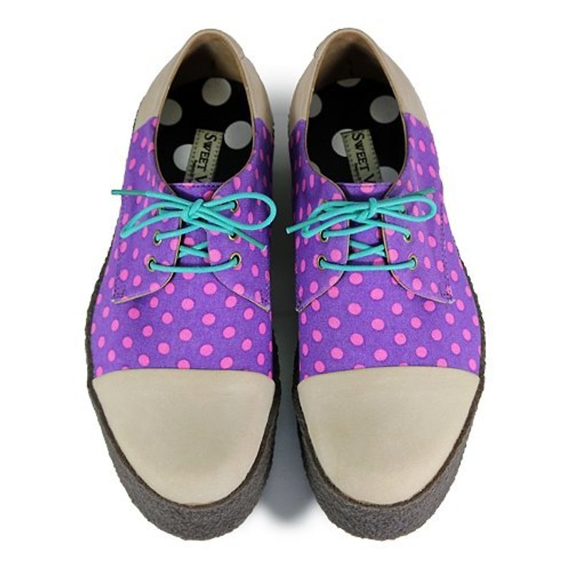 Dot. com M1129 Orchid - 女休閒鞋/帆布鞋 - 棉．麻 粉紅色