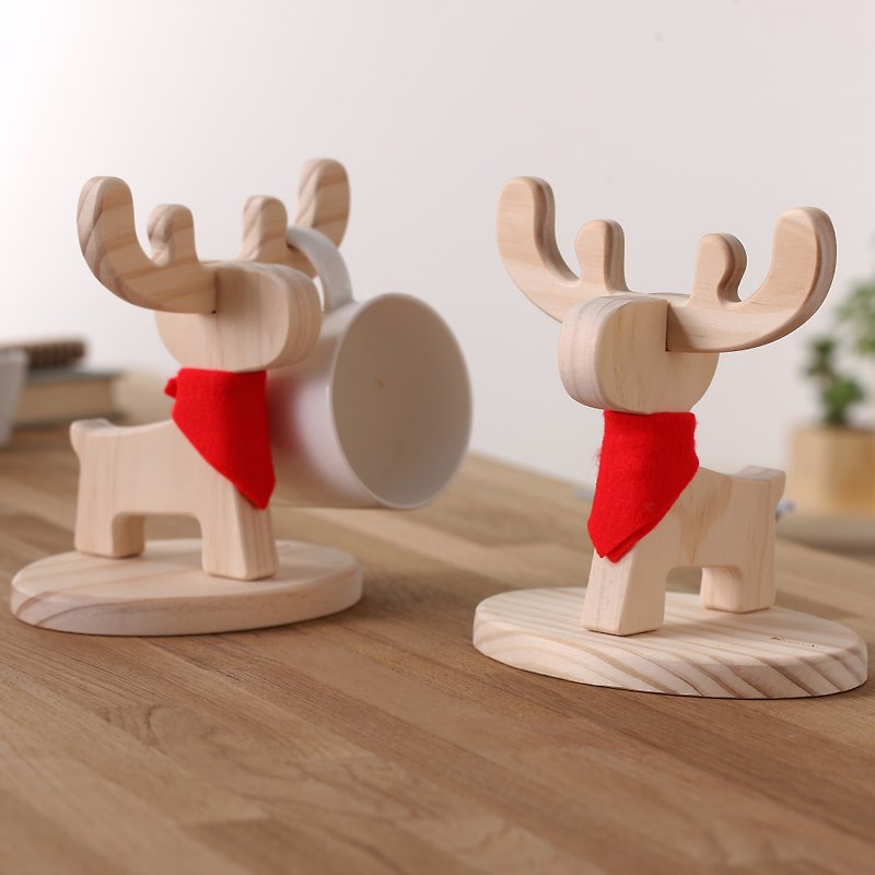Deer Cup Holder - Other - Wood 