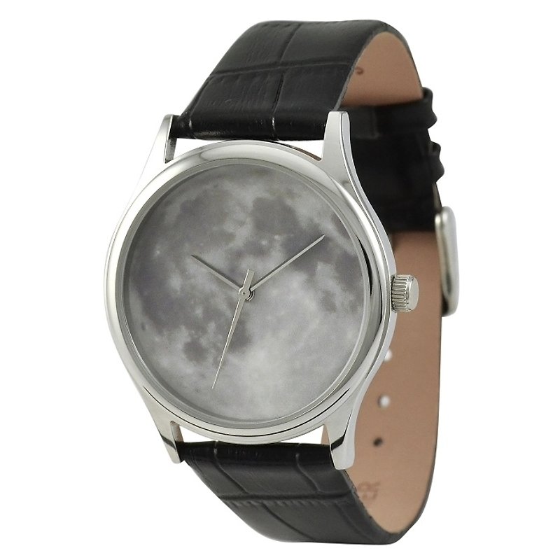 Moon Watch White - Unisex - Free shipping worldwide - นาฬิกาผู้หญิง - โลหะ ขาว