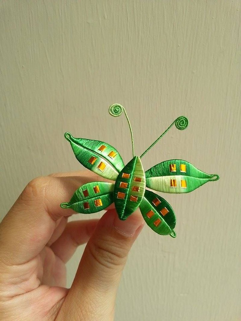 【Chun Zihua】Butterfly-Fu Die - เครื่องประดับผม - ผ้าไหม หลากหลายสี