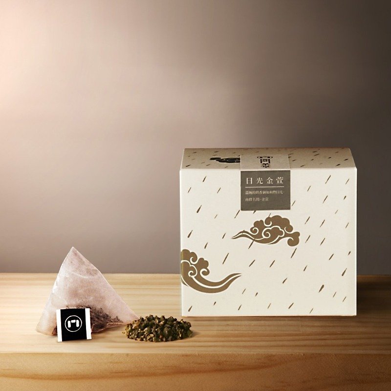 Open Door Teahouse Nikko Jinxuan (Jinxuan) -Tea Bags/12 Packs - ชา - กระดาษ สีทอง
