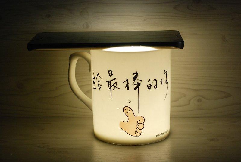 Bone China Mug-for the best you (customized) - แก้วมัค/แก้วกาแฟ - เครื่องลายคราม ขาว