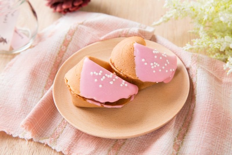 C.Angel 幸運籤餅 CAngelcookie 【夢幻芭比幸運籤餅】 - 手工餅乾 - 新鮮食材 粉紅色