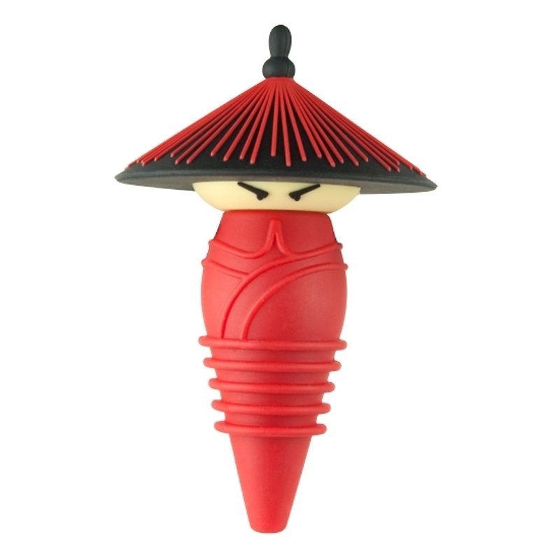 [喜朋SiPALS] official hat wine stopper - Qing Bing - Cookware - Silicone Red