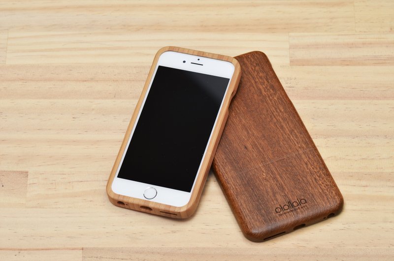 iPhone 6 plus Phone Case - Wood / Brown - เคส/ซองมือถือ - ไม้ สีนำ้ตาล