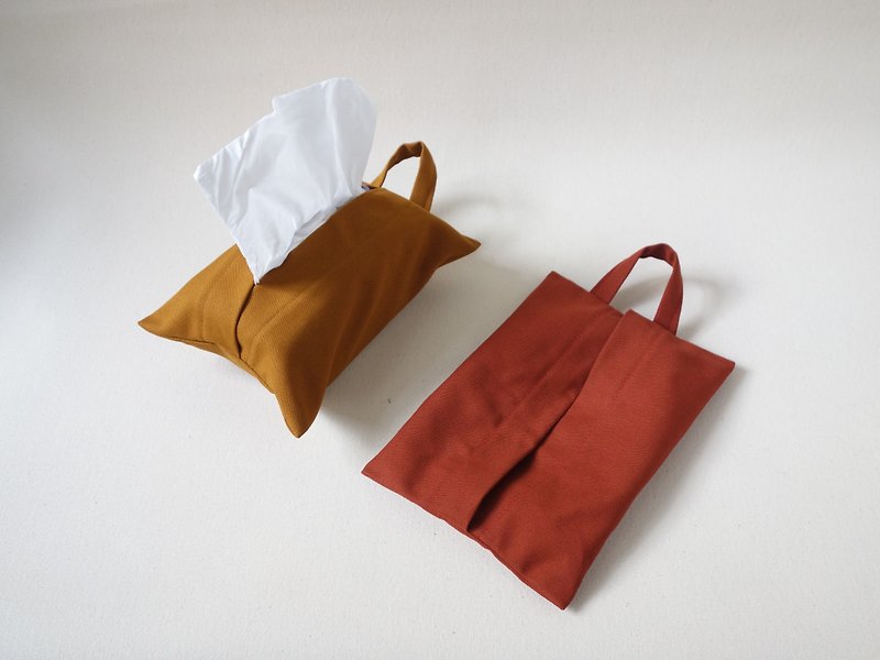 【In stock】Toilet paper cover・Two entry area - Tissue Boxes - Cotton & Hemp Multicolor