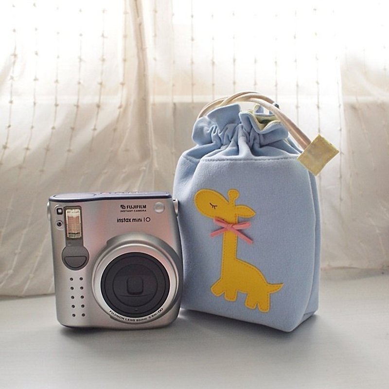hairmo. Giraffe beam port Polaroid camera bag - violet (mini / category monocular) - กระเป๋ากล้อง - วัสดุอื่นๆ สีน้ำเงิน