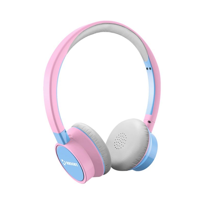 Bright custom wired headset BRIGHT UP YOUR LIFE surround printing Dara - Headphones & Earbuds - Plastic Multicolor