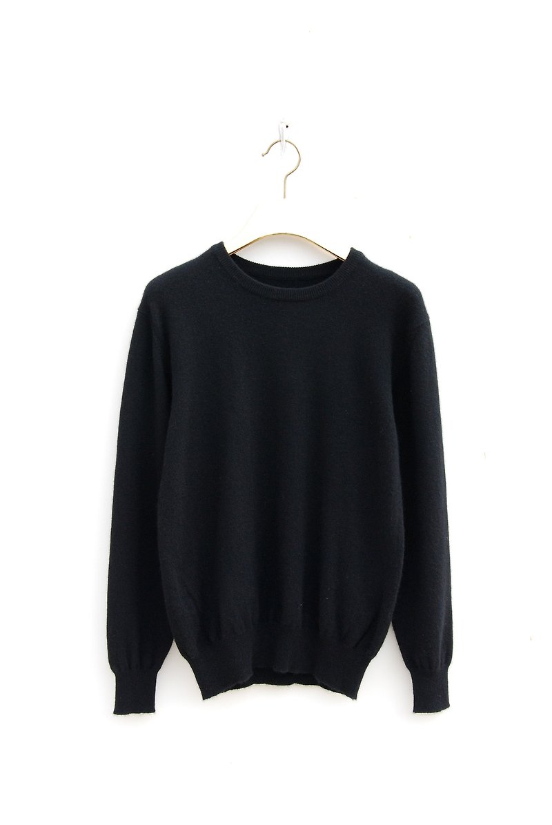 Kashmir plain black sweater - Women's Sweaters - Other Materials 