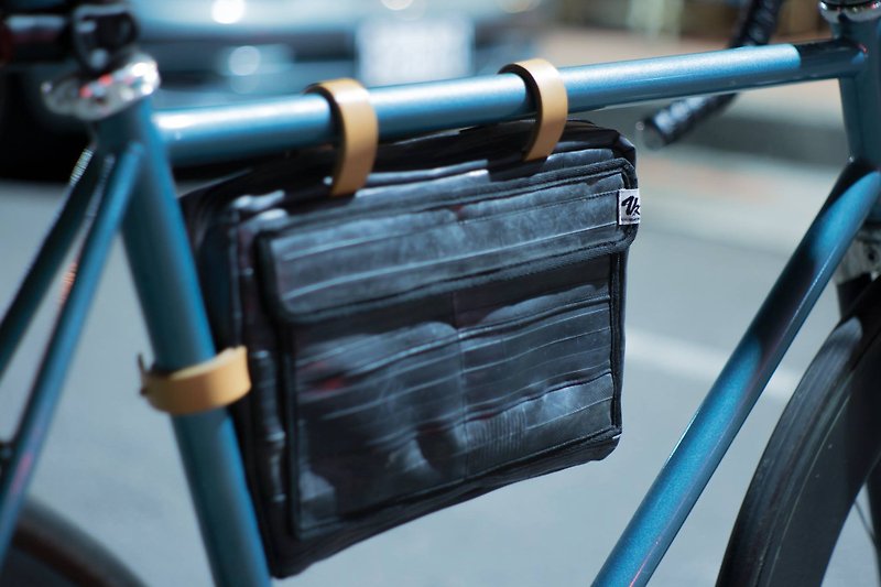 Environmental protection bicycle inner tube work bag - จักรยาน - วัสดุอื่นๆ สีดำ