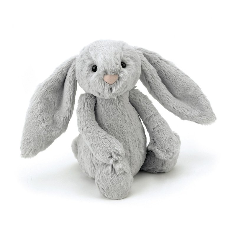 Jellycat Bashful Silver Bunny 18cm - Stuffed Dolls & Figurines - Other Materials Gray