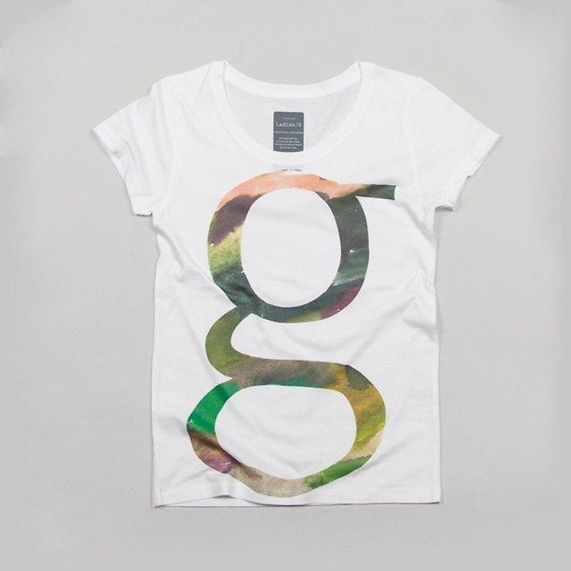 G Ladies illustration Tcollector Funny design T shirt - เสื้อกั๊กผู้หญิง - ผ้าฝ้าย/ผ้าลินิน ขาว
