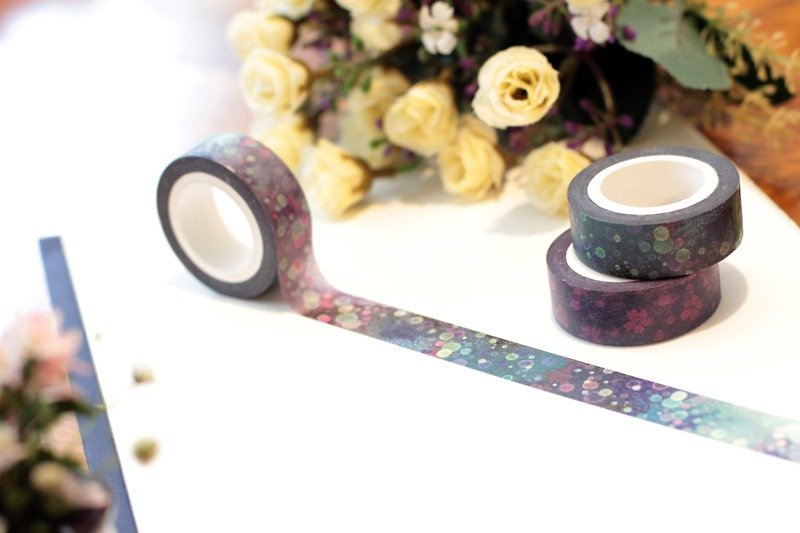 Color Cosmos masking-tape Washi Tapes 10*15 - Washi Tape - Paper Multicolor