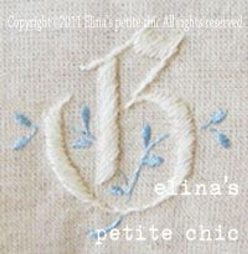 字母刺繡教學課程 - 其他 - 其他材質 