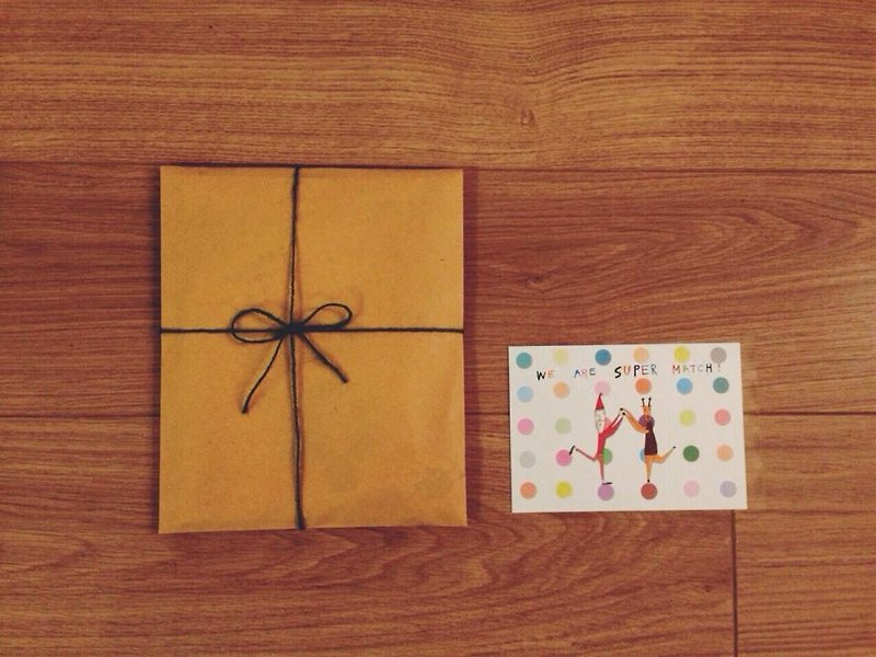 ♫聖誕節限定交換禮物包 /贈送聖誕明信片一張 - カード・はがき - 紙 多色