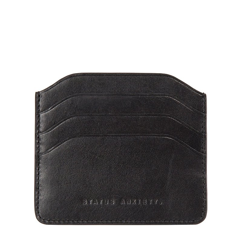 EARL Clip _Black / Black - ID & Badge Holders - Genuine Leather Black