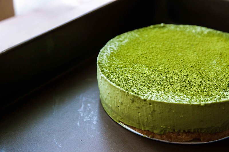 矢野園濃抹茶乳酪慕斯 Matcha Cheese Cake - 蛋糕/甜點 - 新鮮食材 綠色