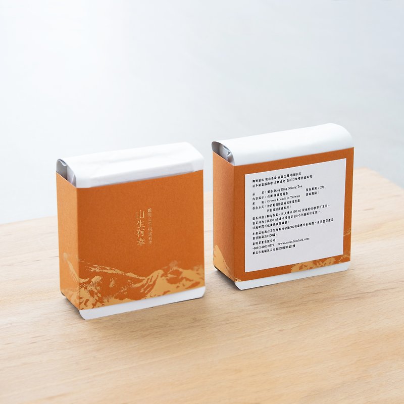 【凍頂 烏龍茶】台灣原葉散茶 120克 - 茶葉/茶包 - 新鮮食材 橘色