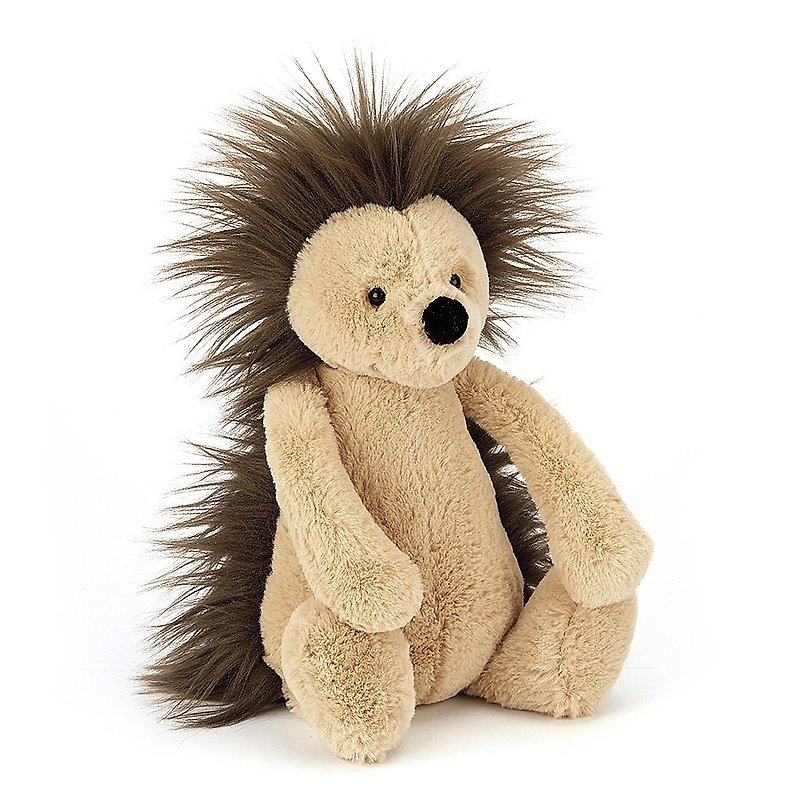 Jellycat Bashful Hedgehog 31cm - ตุ๊กตา - วัสดุอื่นๆ สีนำ้ตาล