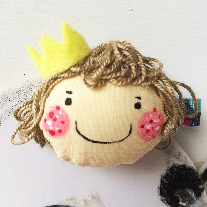 Dolls hairpin -20151216-12 - Hair Accessories - Other Materials Yellow