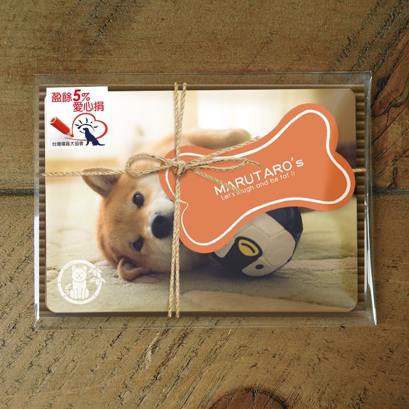 柴犬MARU 融化你的心 - 療癒明信片組 (6張入) - 卡片/明信片 - 紙 