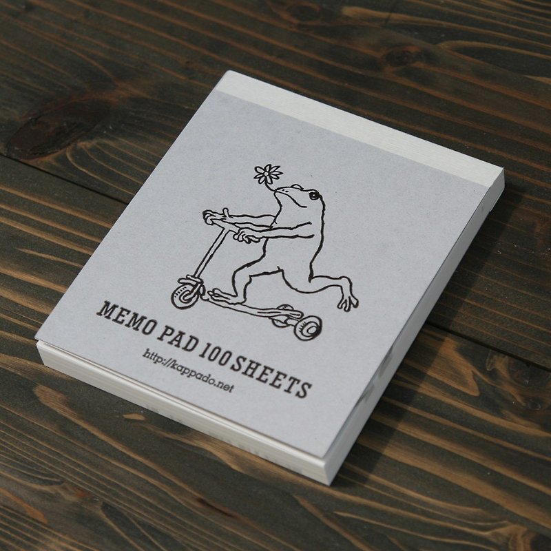 Memo Pad (frog) - Sticky Notes & Notepads - Paper Gray