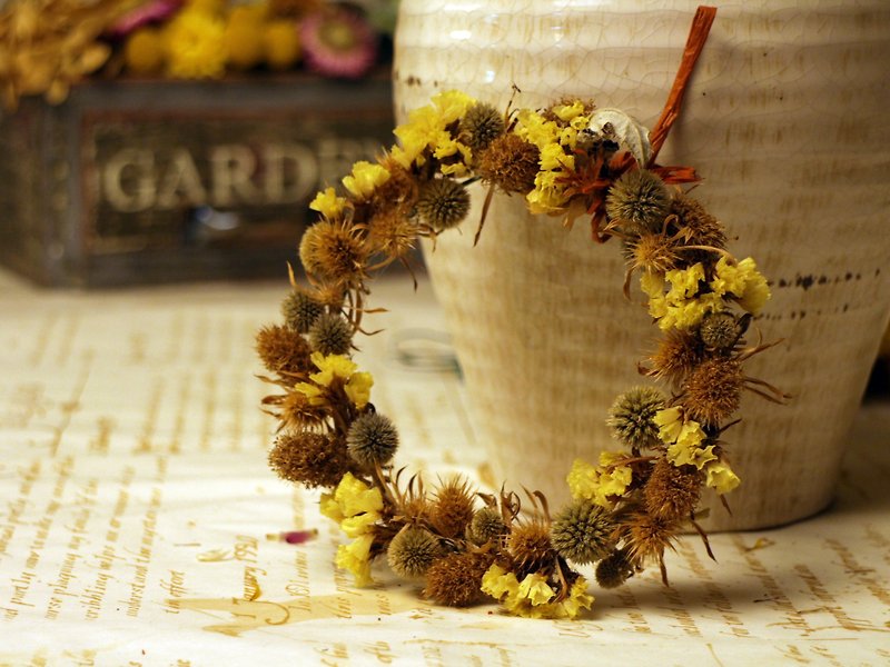Handmade Mini Dry Wreath (I) - Plants - Plants & Flowers 