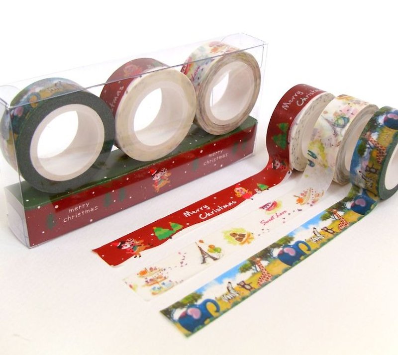 Limited-edition Masking Tape - Washi Tape - Paper Multicolor