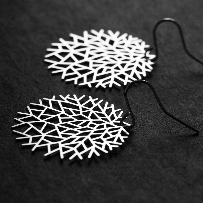 Branch earrings Woods Earrings - สร้อยคอ - โลหะ 