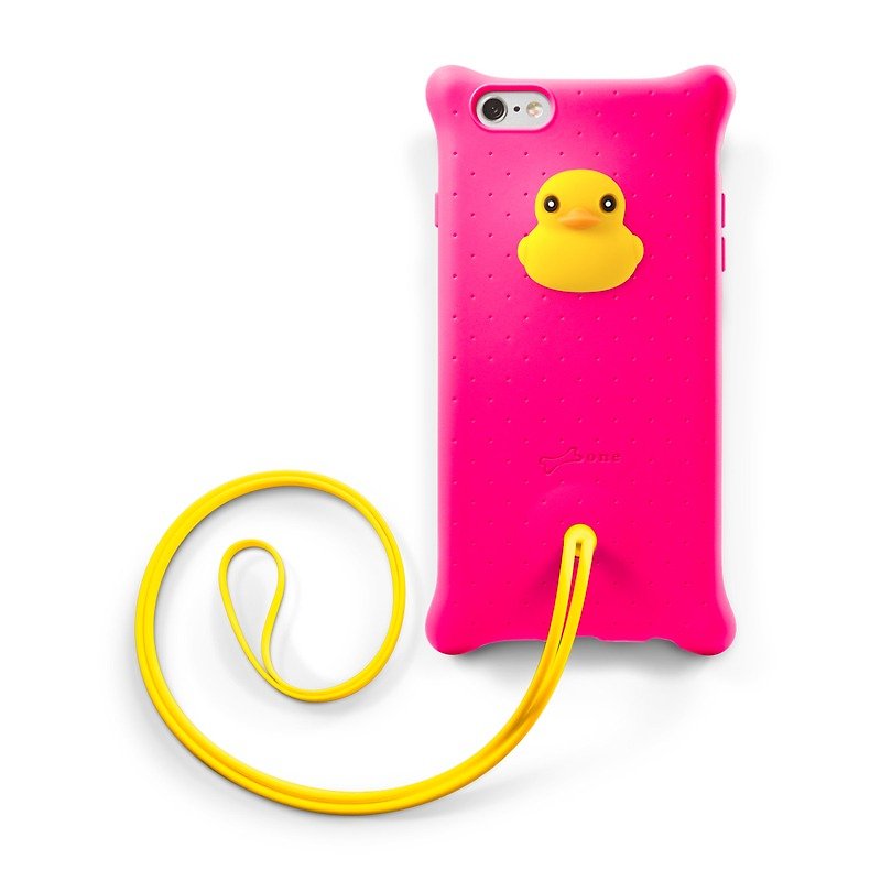 Bone iPhone 6 Plus / 6S Plus Bubble neck of Case - Ducks - เคส/ซองมือถือ - ซิลิคอน หลากหลายสี