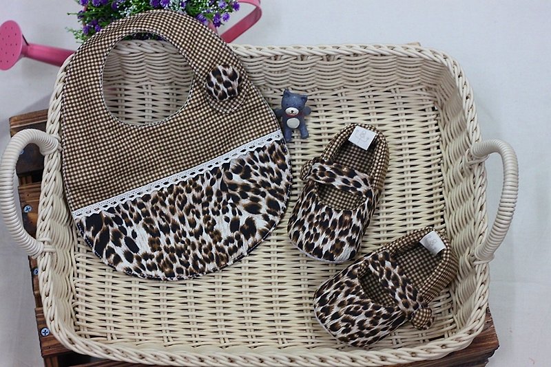 Ka Ka Leopard Leopard Shoes + Toddler Shoes Set - Kids' Shoes - Cotton & Hemp 
