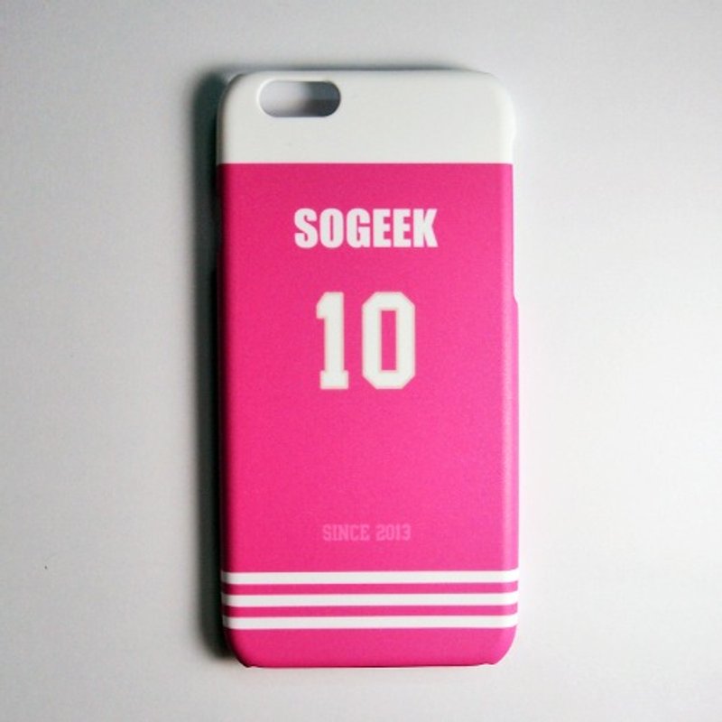 SO GEEK 手機殼設計品牌 THE JERSEY GEEK 球衣背號客製款 025 - 手機殼/手機套 - 塑膠 紫色