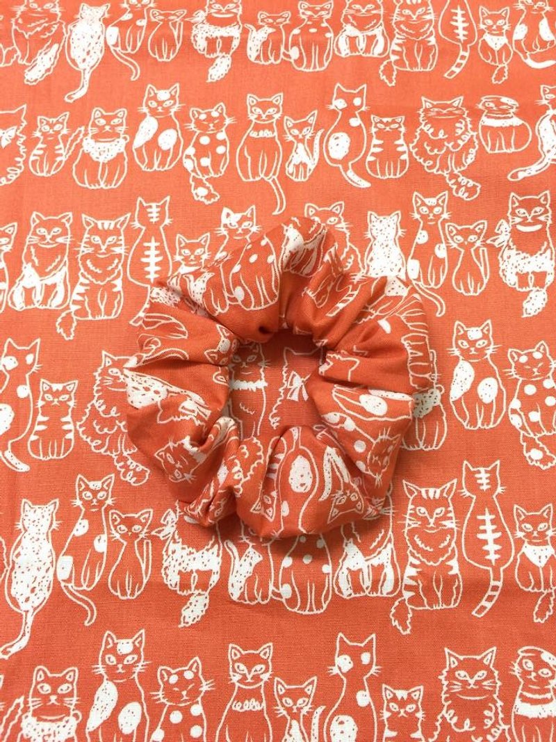 Meow Ceilidh colorectal ring - Hair Accessories - Other Materials Orange