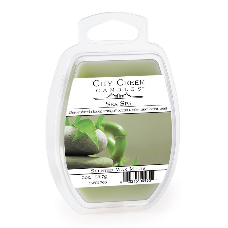 2oz melting wax fragrance Ocean City Creek tone series - Candles & Candle Holders - Wax 
