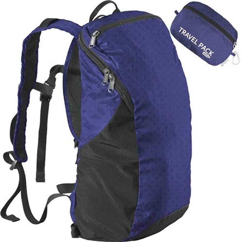 ChicoBag Travel Pack Backpack - Sapphire Blue - Messenger Bags & Sling Bags - Other Materials Blue