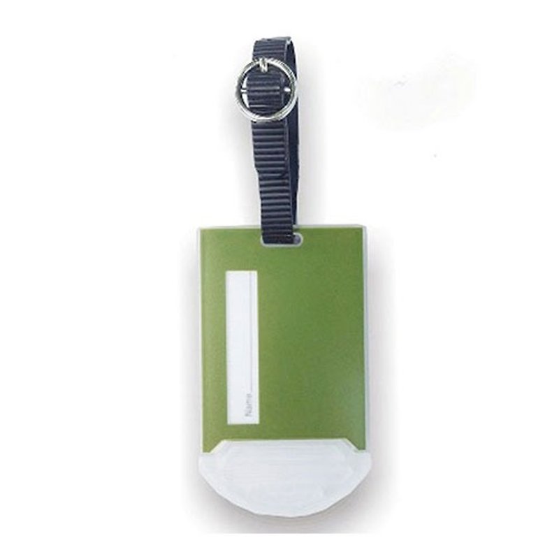 Organized Travel- Castle Series luggage tag (Forest Green) - Other - Plastic Green